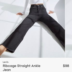 Levi’s Ribcage Straight Ankle Jean
